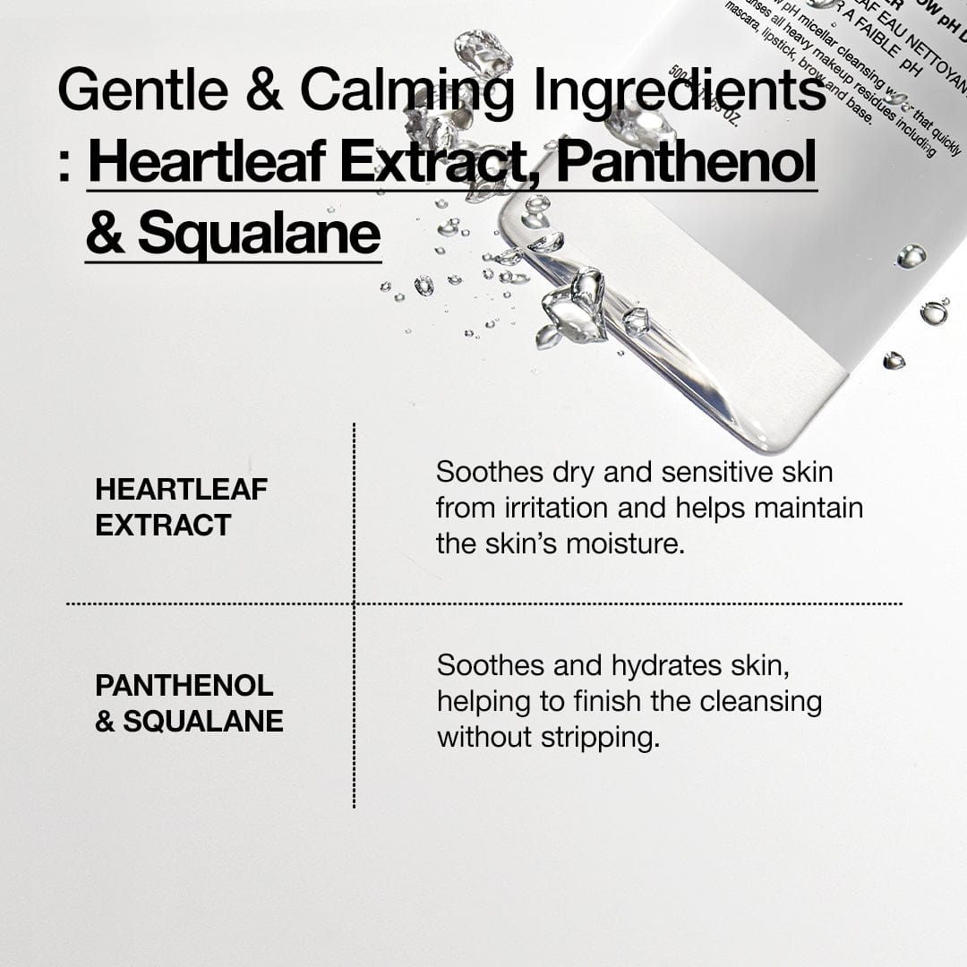 Heartleaf Low pH Deep Cleansing Water - Image 4