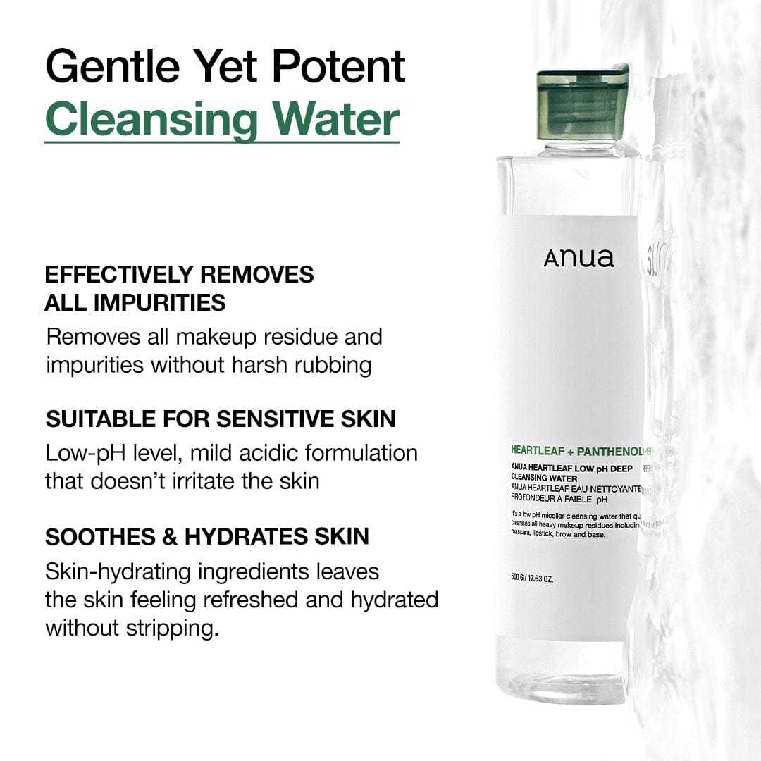 Heartleaf Low pH Deep Cleansing Water - Image 3