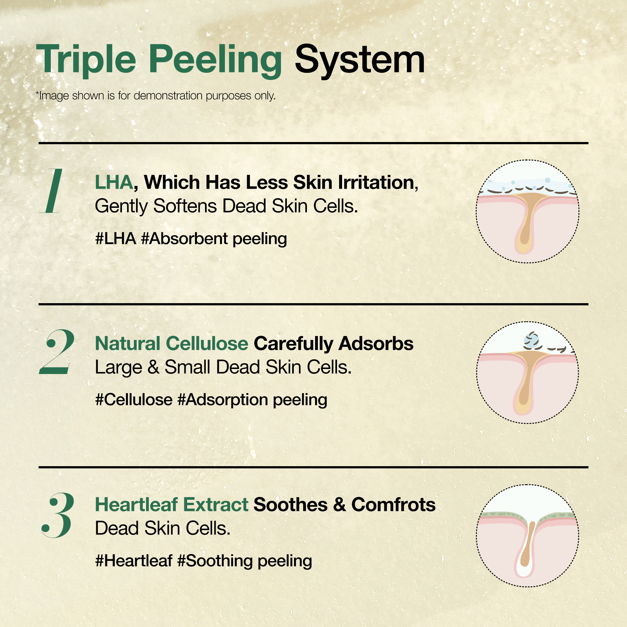 Heartleaf LHA Moisture Peeling Gel - Image 4