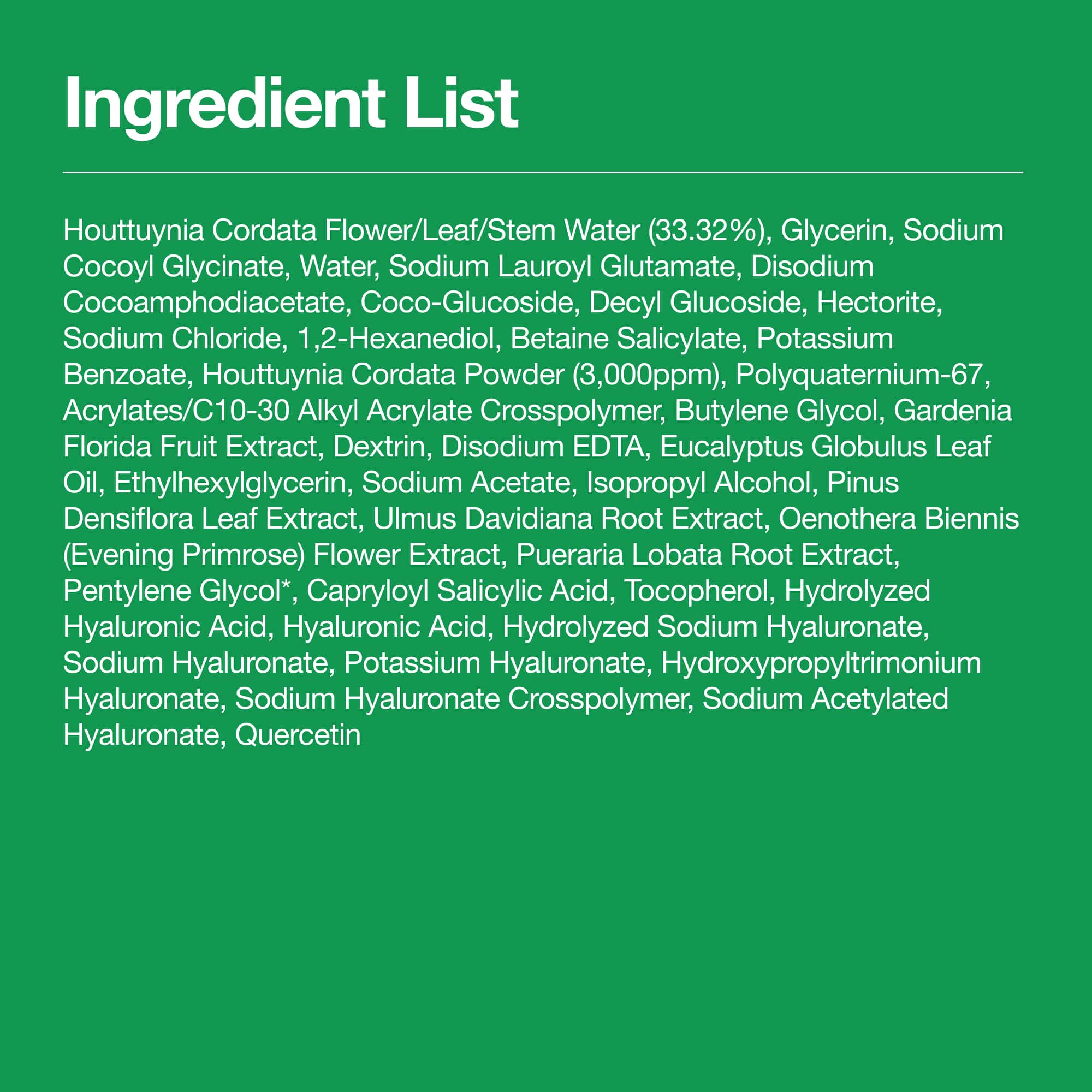 Heartleaf Quercetinol Pore Deep Cleansing Foam - Image 11
