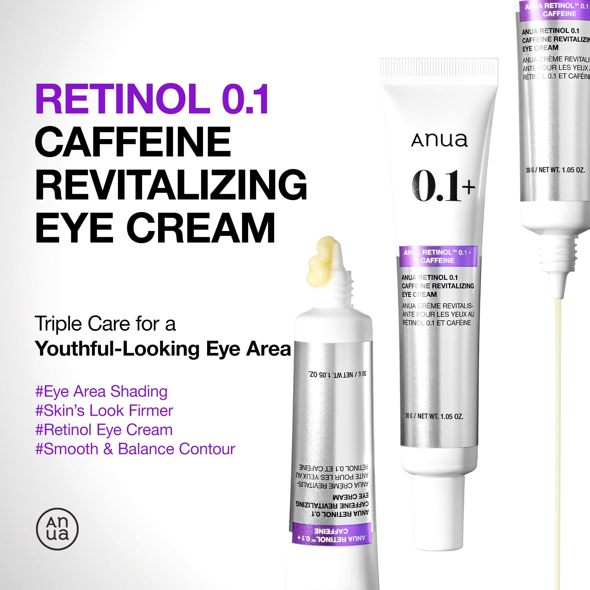 Retinol 0.1 Caffeine Revitalizing Eye Cream - Image 2