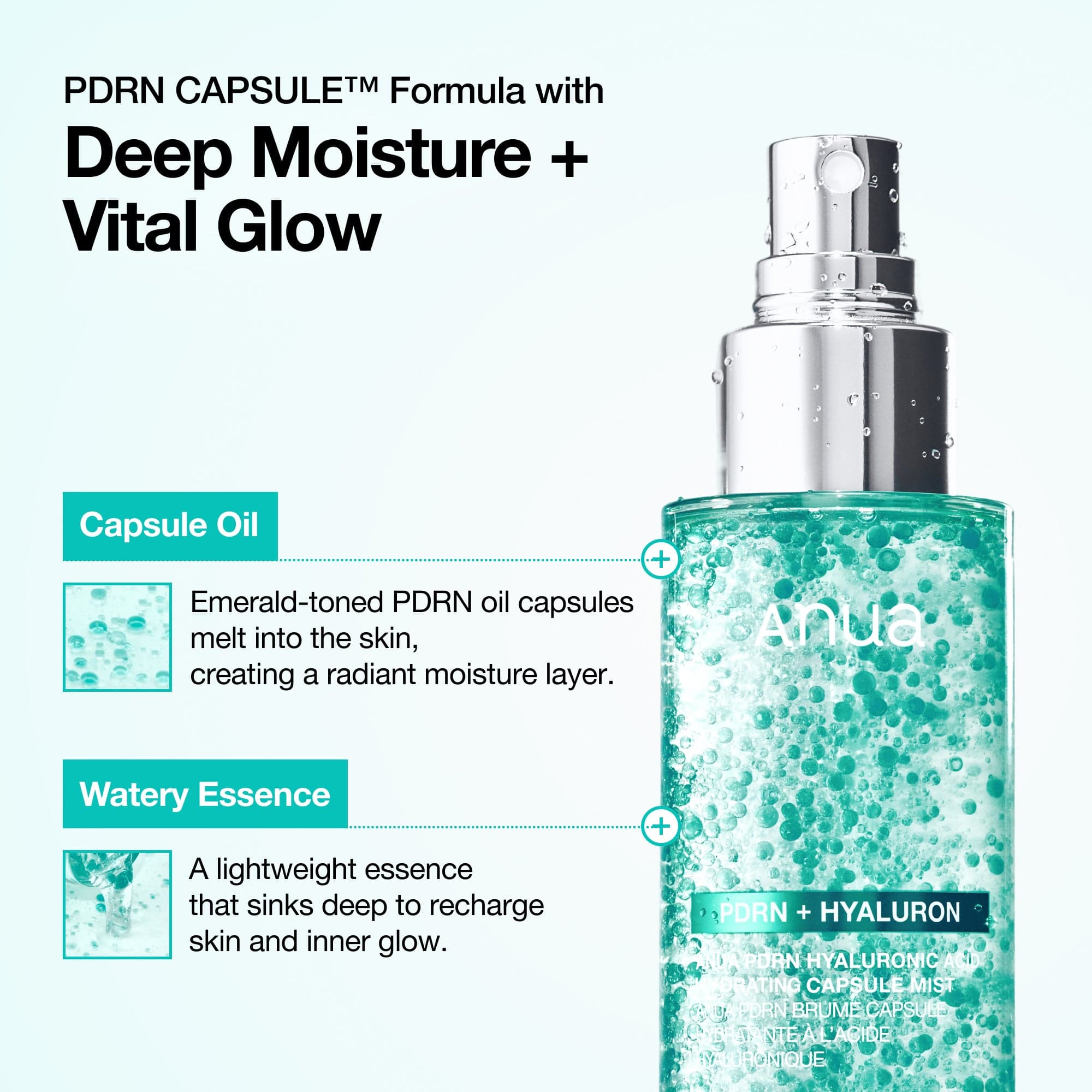 PDRN Collagen Glow Facial Serum Spray - Image 5