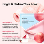 Peach 70 Niacin Brightening Collagen Mask - Image 3