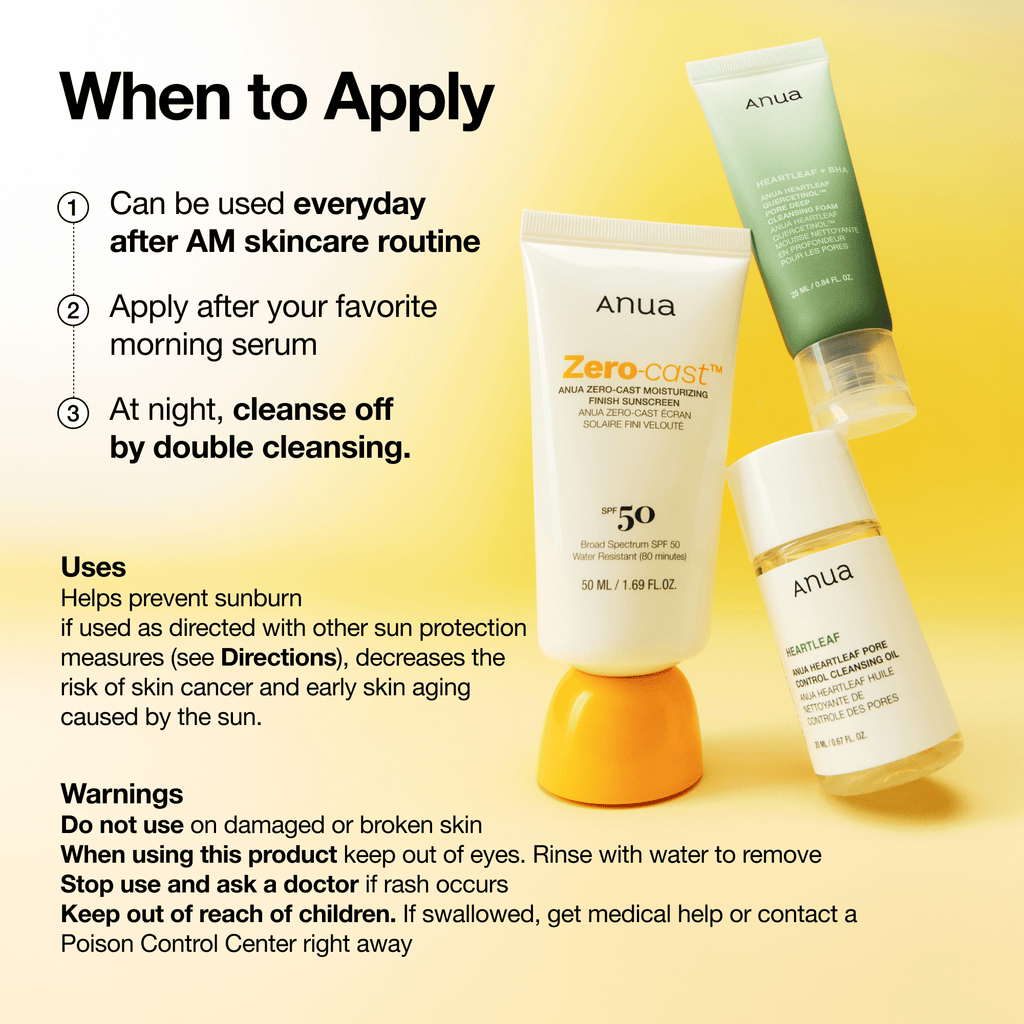 Zero-cast Moisturizing Finish Sunscreen - Image 9