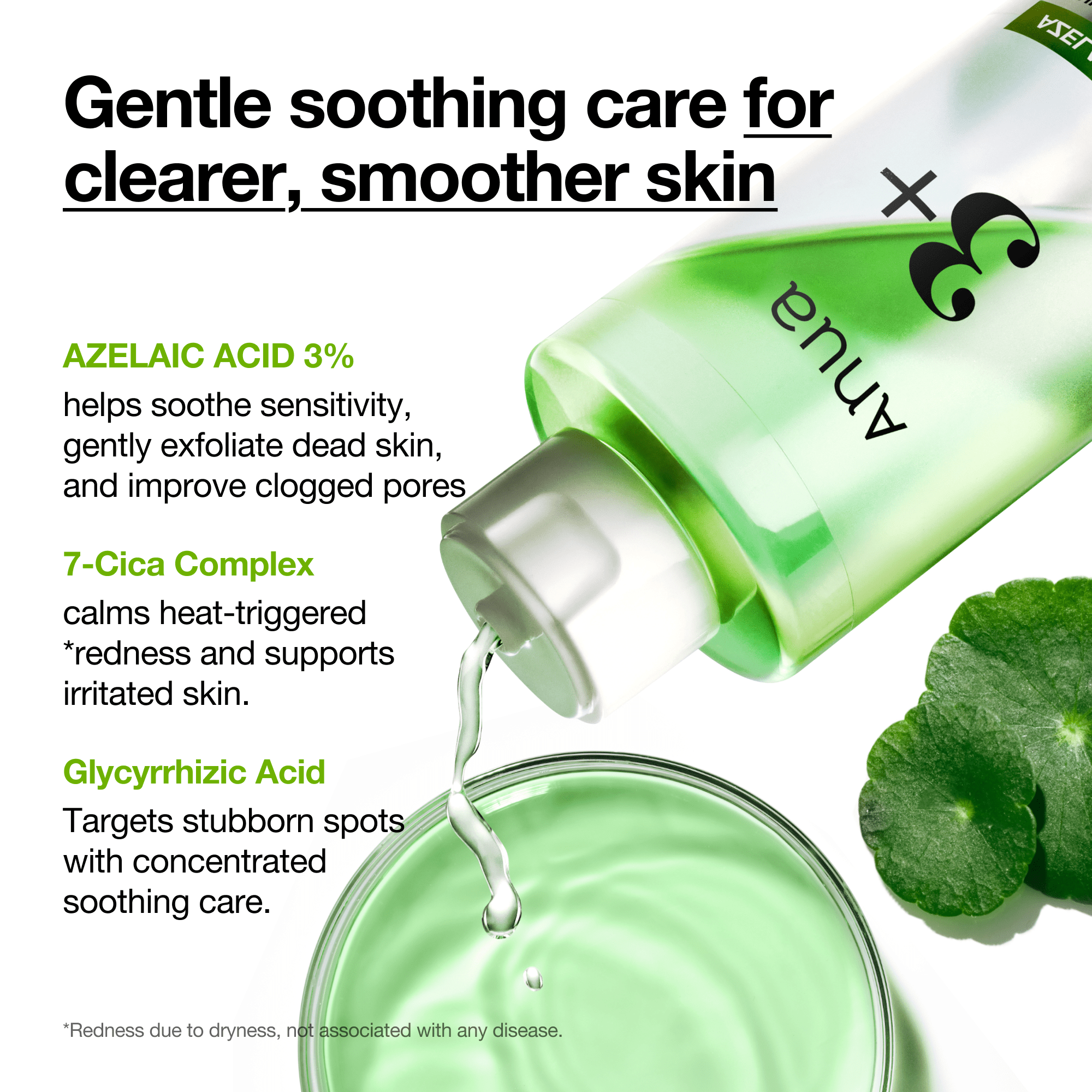 Azelaic 3 Cica Skin Clarifying Toner - Image 6