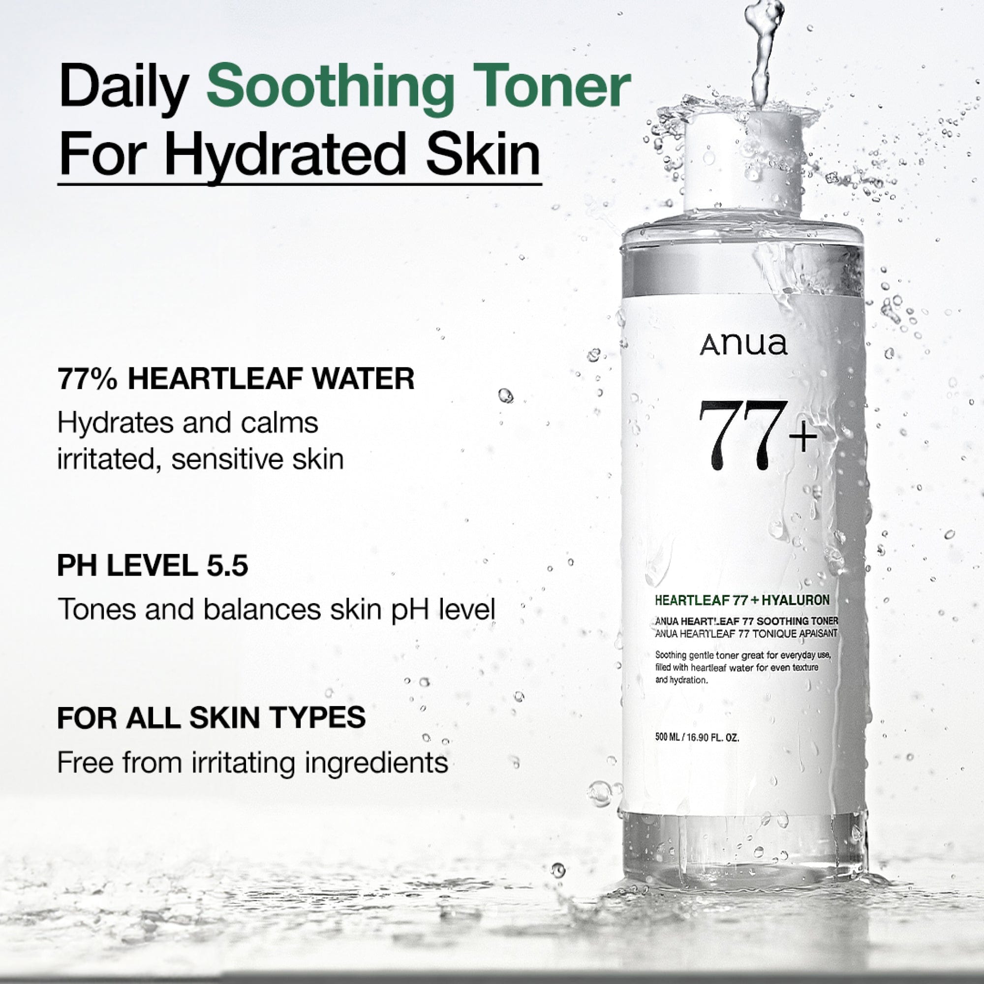Heartleaf 77 Soothing Toner - Image 5
