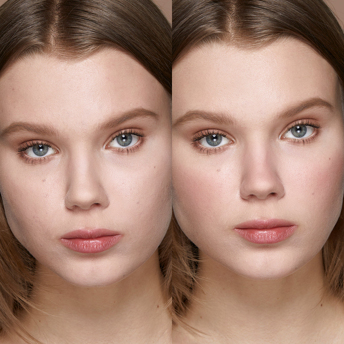 Radiant Blush Powder, flawless cheek color, rosy glow, makeup, cosmetics, natural finish, rosy cheeks