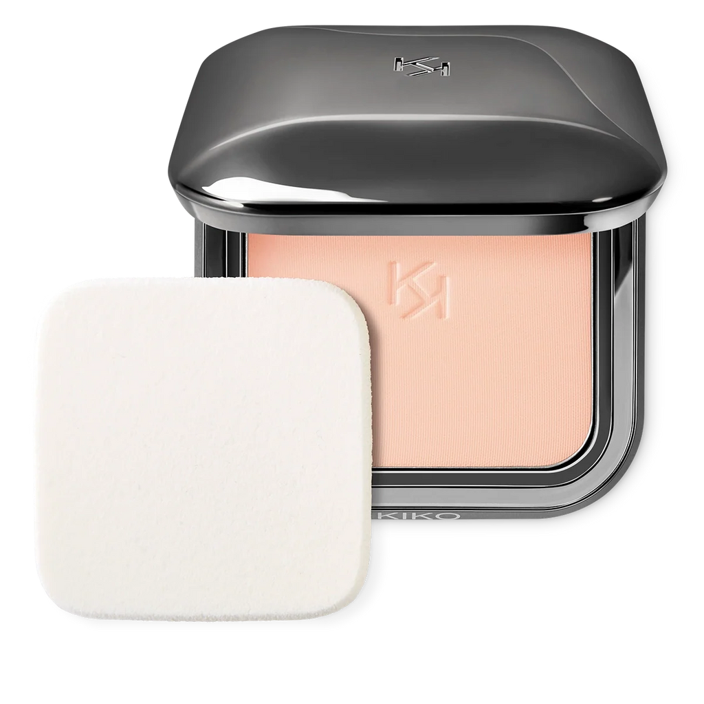 Weightless wet & dry powder foundation, flawless finish. Front view, shade 1 of 33.