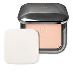Weightless wet & dry powder foundation, flawless finish. Front view, shade 1 of 33.