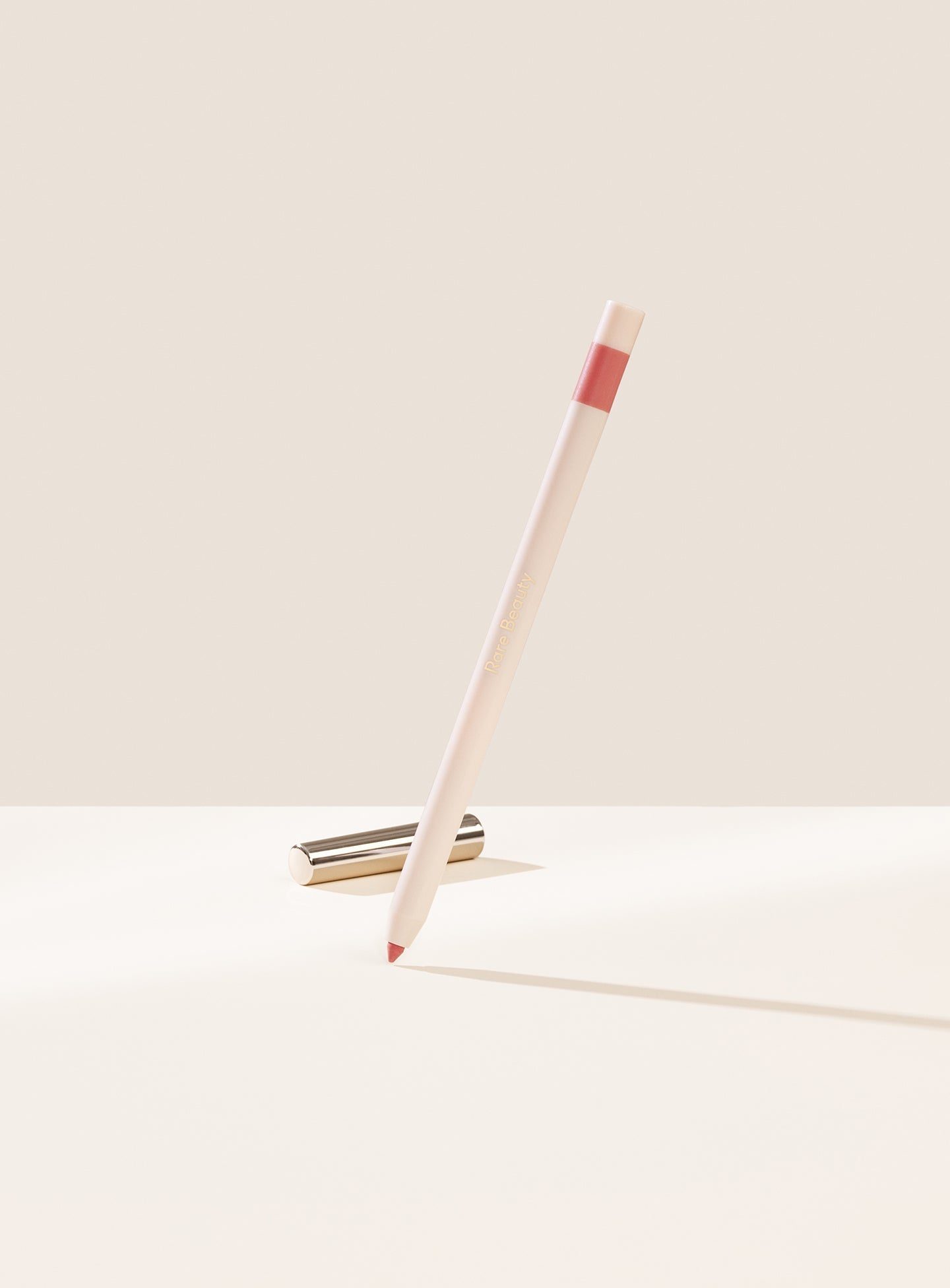 Lively| Rare Beauty's Kind Words Matte Lip Liner, a creamy waterproof lip liner in the shade Lively.