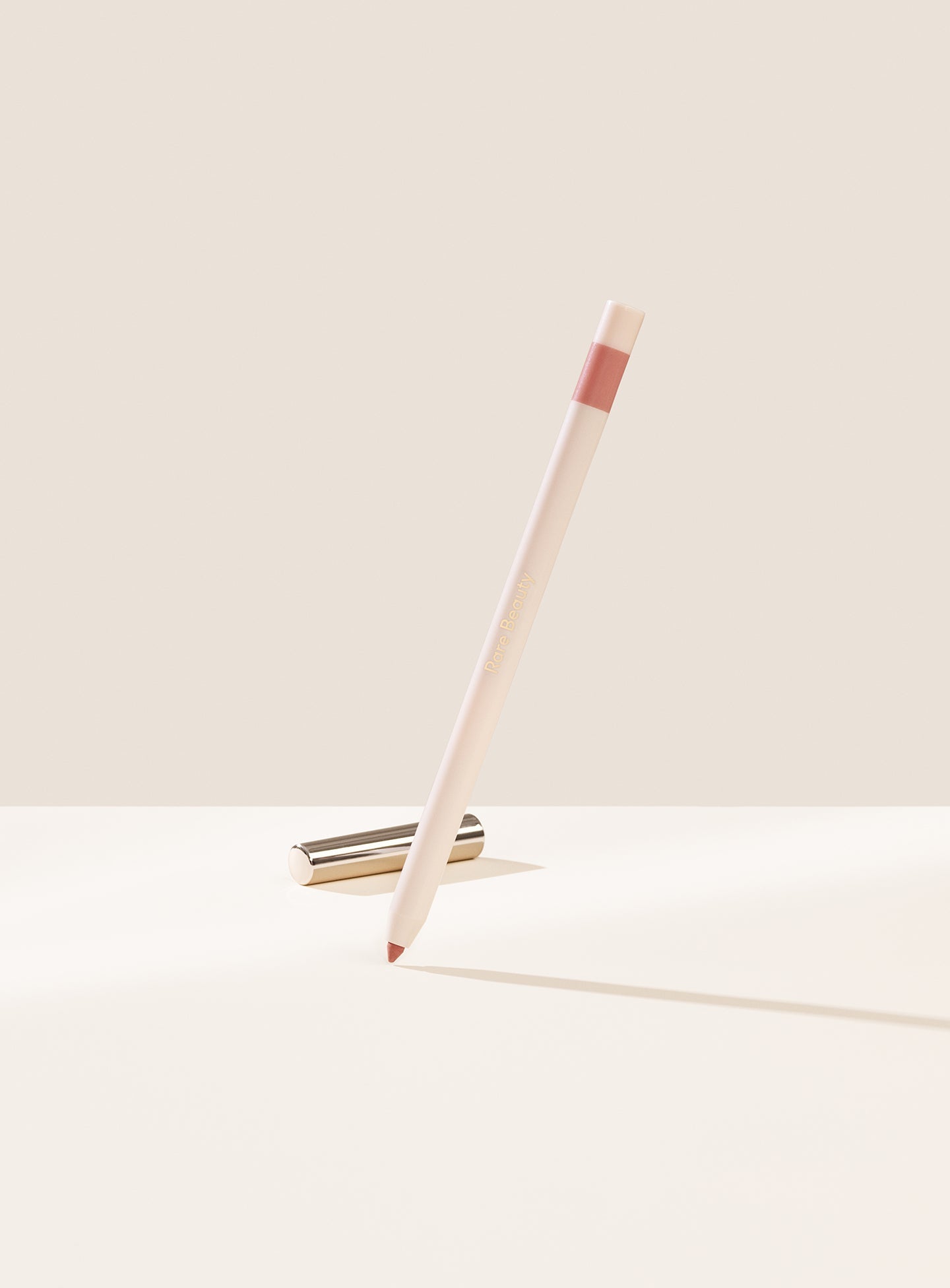 Worthy| Rare Beauty's Kind Words Matte Lip Liner, a creamy waterproof lip liner in the shade Worthy.