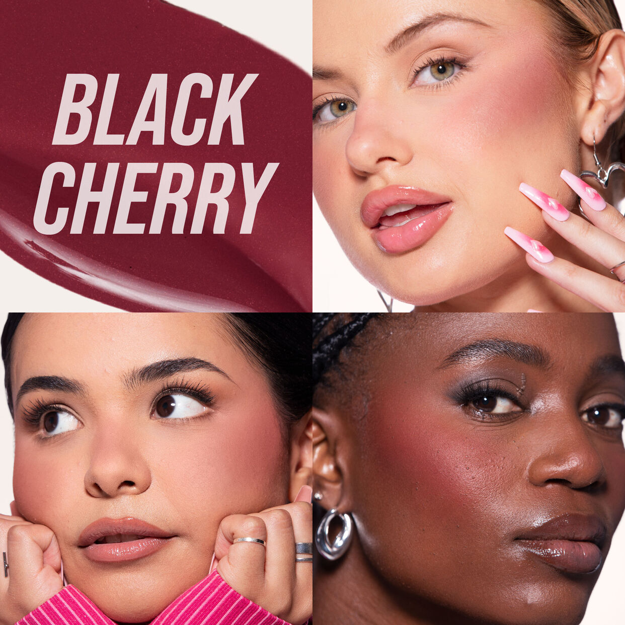 Huda Beauty Filter Liquid Blush, #11, close-up of applicator and product packaging.