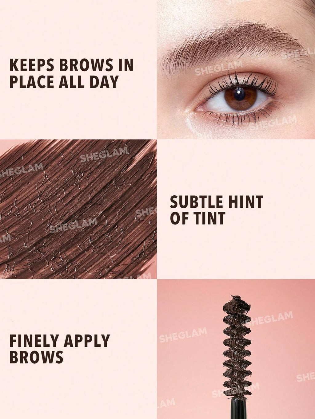 Sheglam Hold 'Em Up Tinted Brow Gel 6g