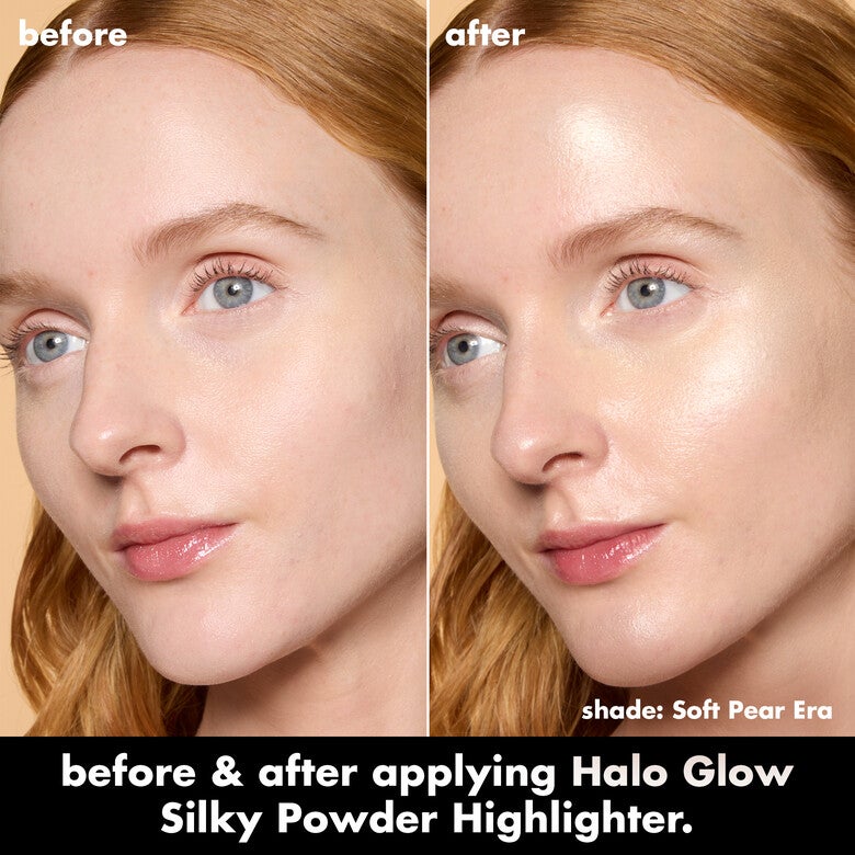 Elf Halo Glow Silky Powder Highlighter 4.5 g -Soft pearl era