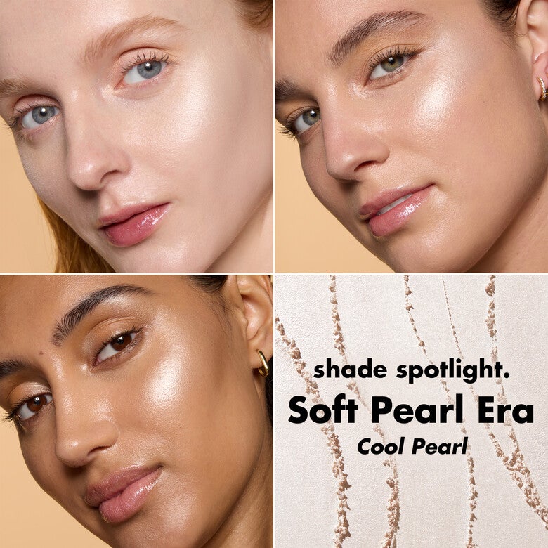 Elf Halo Glow Silky Powder Highlighter 4.5 g -Soft pearl era