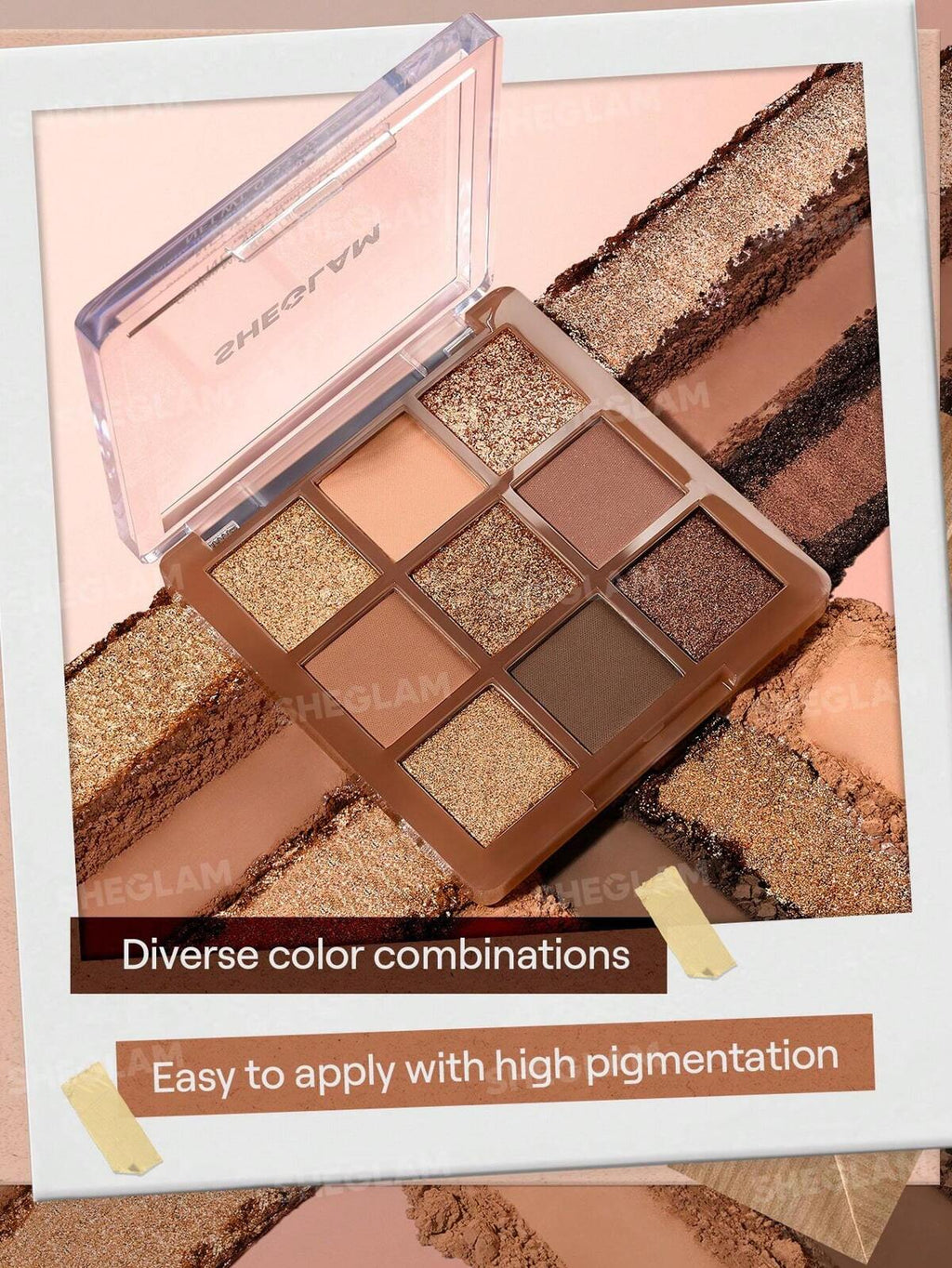 Sheglam 9 - Pan Eyeshadow Palette