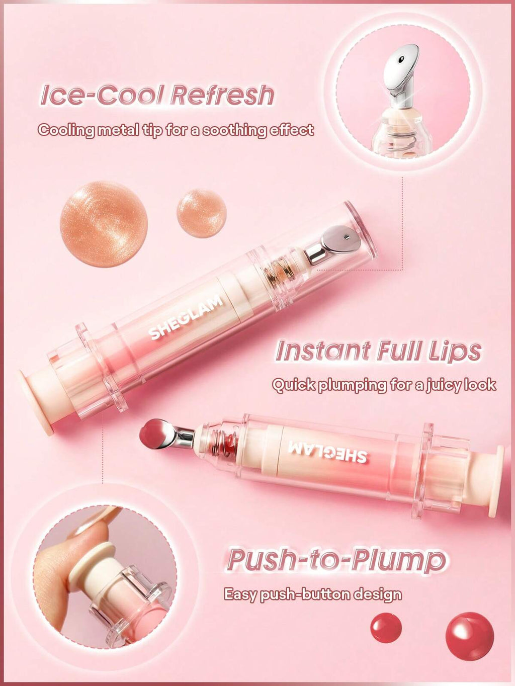 Sheglam Booster Shine Plumping Lip Gloss