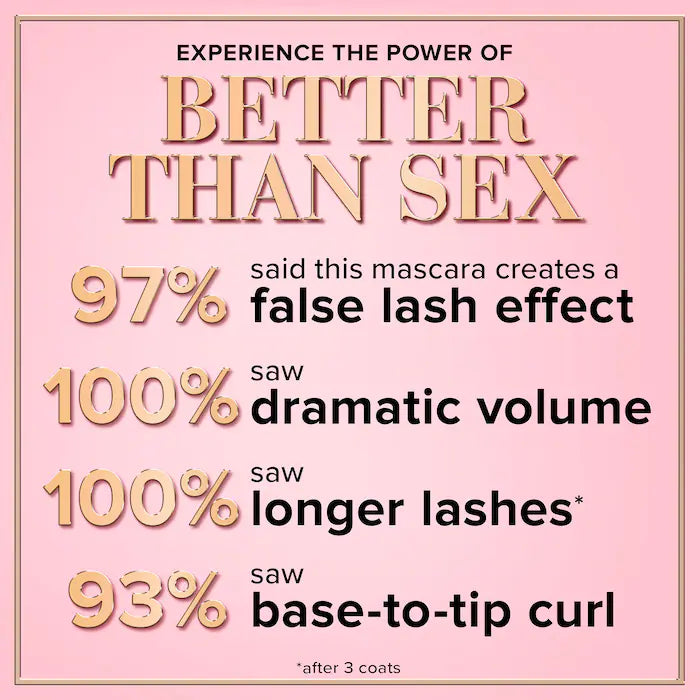 Too Faced Better Than Sex Volumizing & Lengthening Mascara - Image 3