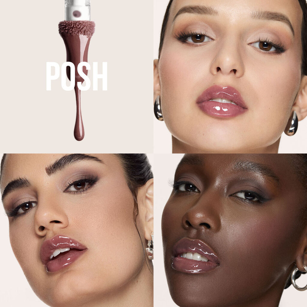Faux Filler Plumping Lip Gloss, high shine, hydrating. Image 8 of 12.
