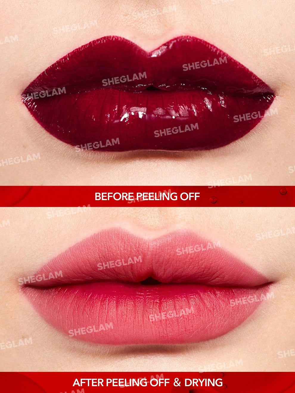 Sheglam peel talk lip tint