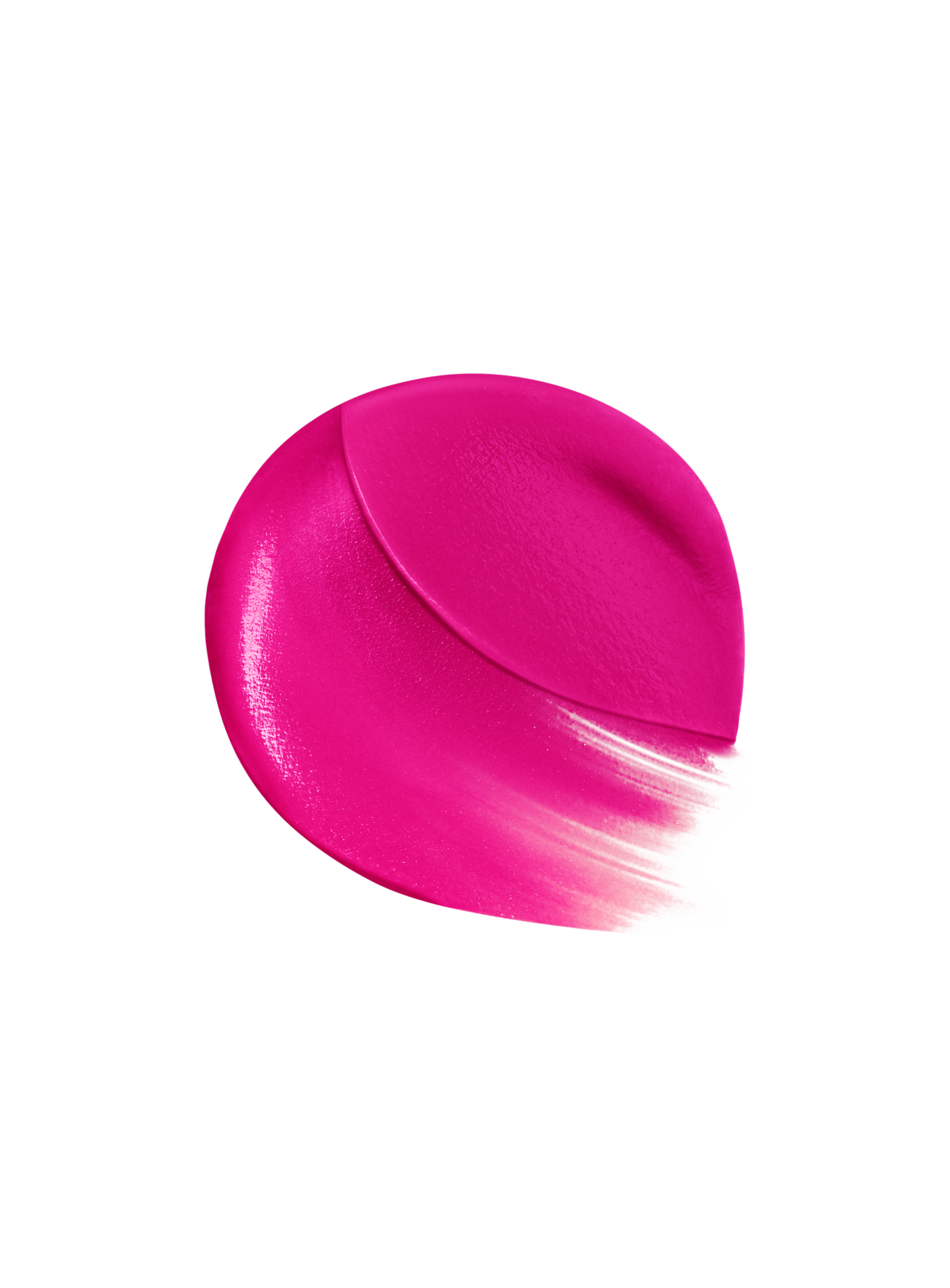 Ascend| A swatch of shade Ascend, in deep fuchsia, of the Lip Souffle Matte Lip Cream by Rare Beauty.
