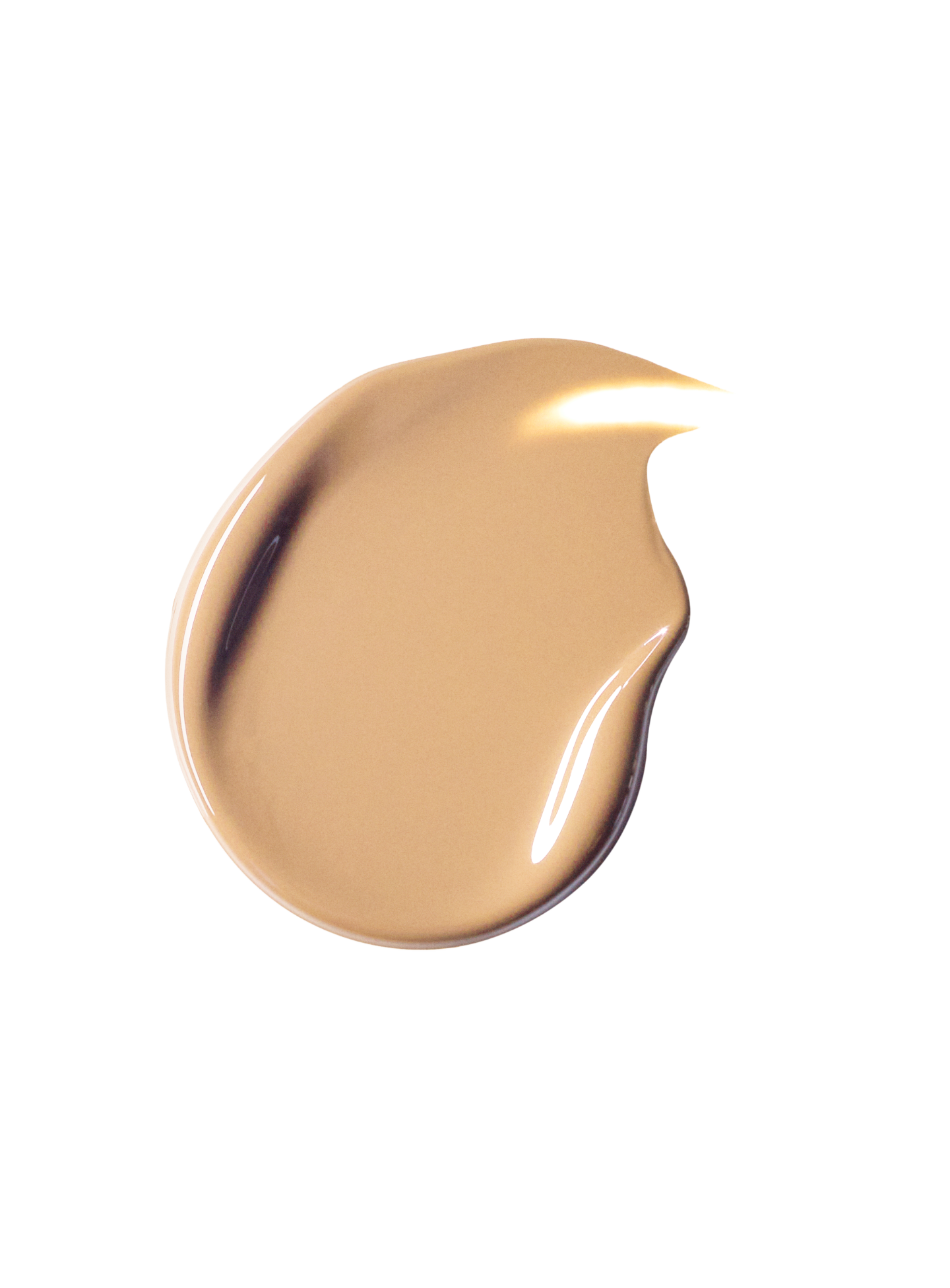 22W| A swatch of Rare Beauty's Positive Light Tinted Moisturizer with SPF 20 in shade 22W.